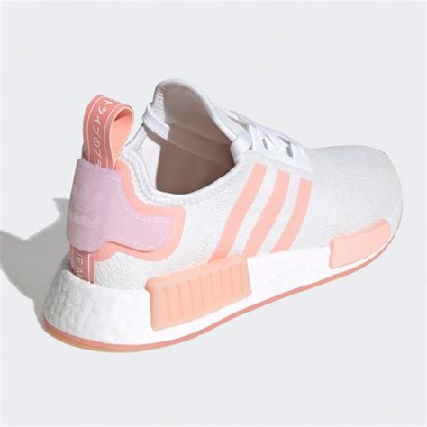 adidas schuhe damen nmd r1 weiß|adidas nmd r1 sneakers women's.